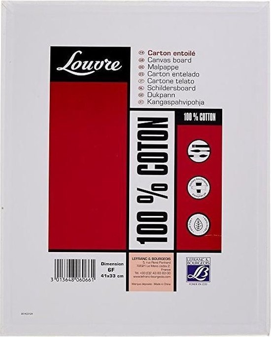 CARTONE TELATO LEFRANC BOURGEOIS 24 X 30 CM - ArcoUfficio