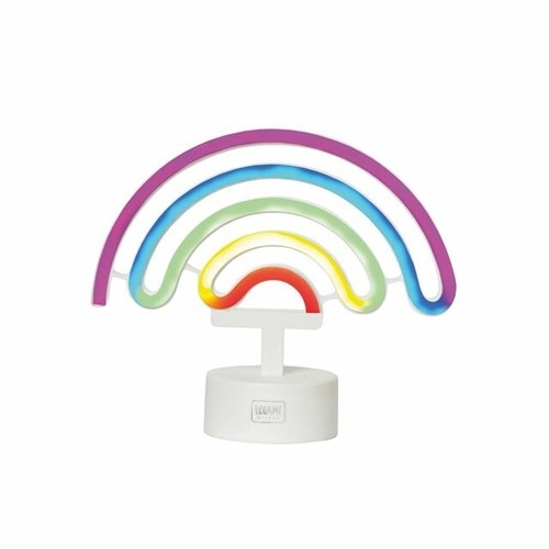 LAMPADA LED LEGAMI EFFETTO NEON IT'S S SIGN RAINBOW - ArcoUfficio