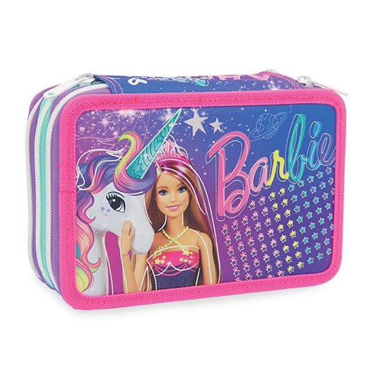 ASTUCCIO 3 ZIP BARBIE - ArcoUfficio