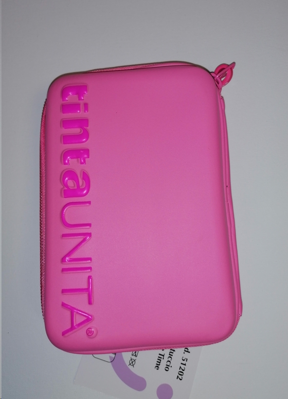 ASTUCCIO ONE TIME EXCELLENTE TINTA UNITA COLORE ROSA - ArcoUfficio