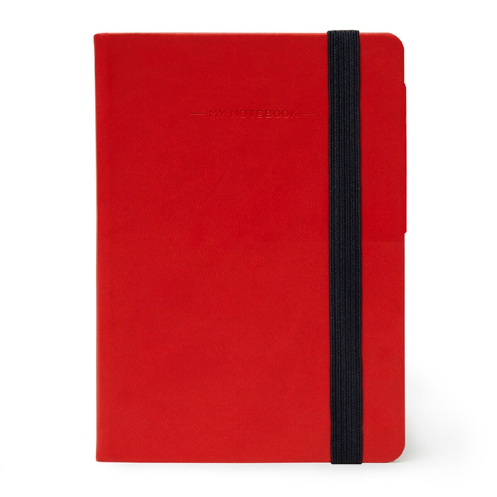 TACCUINO A RIGHE LEGAMI ROSSO 9.5X13.5 CM - ArcoUfficio